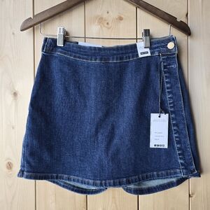 Judy Blue Dark Blue Denim High Waist Skort Womens Medium NWT